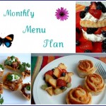 Spring Monthly Menu Plan Spring Monthly Menu Plan