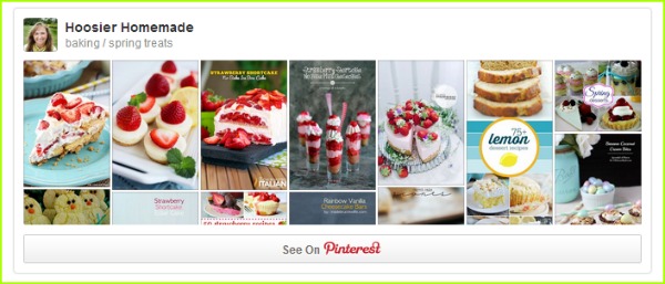 Spring Treats Pinterest Board