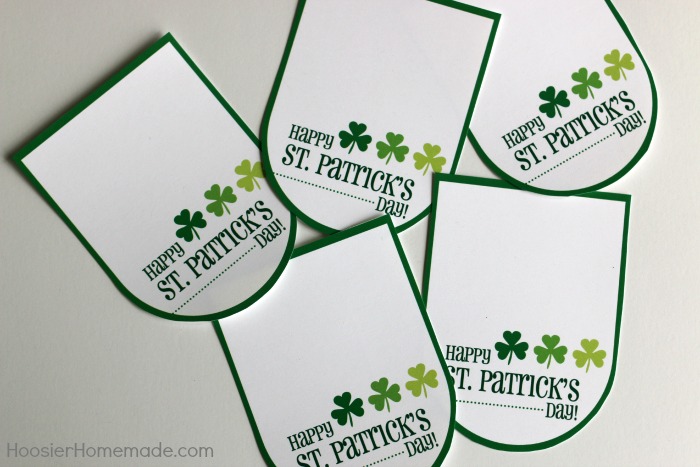 St. Patrick's Day Treat Bags with FREE Printable