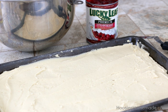 Strawberry Cobbler Bars