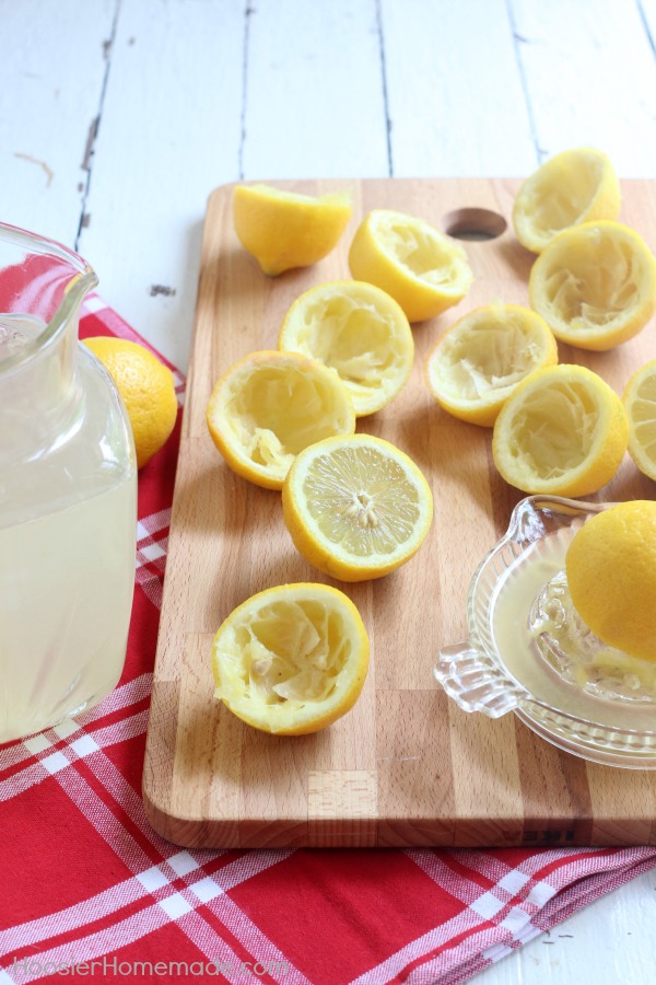 Lemons for Strawberry Lemonade