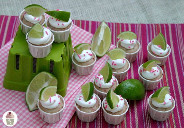 Strawberry Margarita Cupcakes | Recipe on HoosierHomemade.com