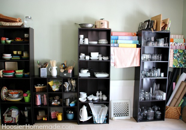 Simple Organizing for your Studio, Home Office and More | Details on HoosierHomemade.com