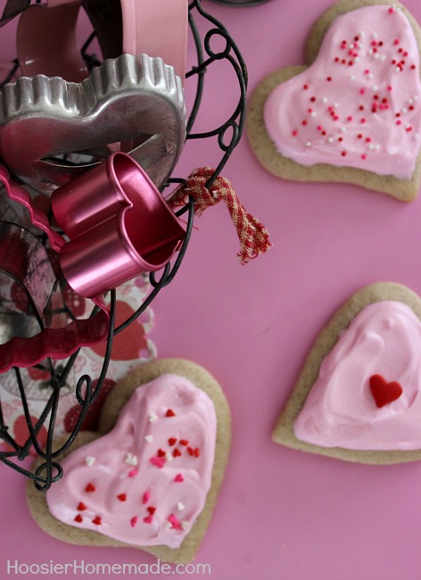 Soft Sugar Cookies Recipe :: HoosierHomemade.com