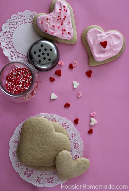 Soft Sugar Cookies Recipe :: HoosierHomemade.com