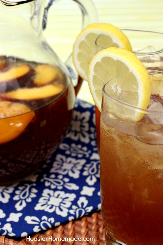 Sweet Tea Lemonade on HoosierHomemade.com