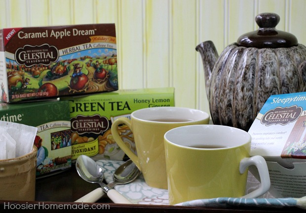 5 Teas to Battle the Cold Winter Months | Stay warm and healthy this Winter with natural tea | Learn more on HoosierHomemade.com