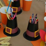 Thanksgiving Kiddie Table. Instructions on HoosierHomemade.com