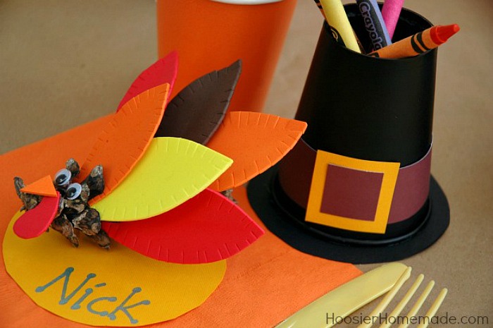 thanksgiving kids tables
