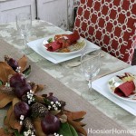 Thanksgiving Tablescape | HoosierHomemade.com