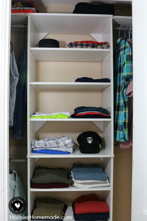 Is your closet a mess? Learn Tips on Organizing a Closet! From start to finish we take you through the steps you need. Be sure to save this by pinning to your Organizing Board!