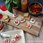 Simple Snacks: Fresh Italian Bruschetta :: Recipe on HoosierHomemade.com