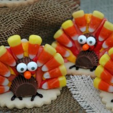 How to make Turkey Cookies! Recipe and Tutorial on HoosierHomemade.com