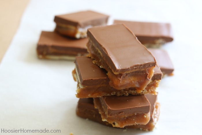 Homemade Twix Bars