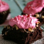 Valentine's Day Brownies :: Recipe on HoosierHomemade.com