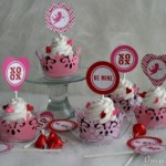 Valentine Cupcake Toppers - January 2012