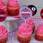 Valentine Cupcake Toppers - January 2013