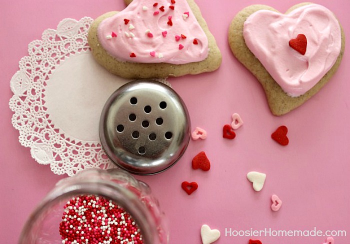 Valentine Sugar Cookies