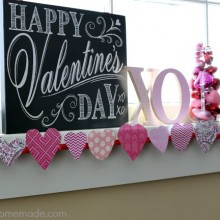 Valentine Heart Garland
