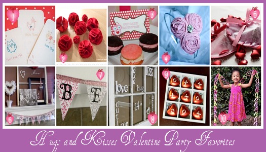 Valentine favorites collage