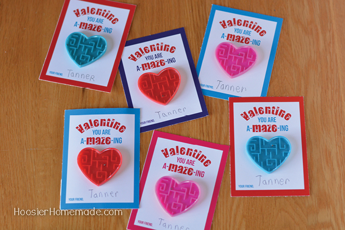 Easy Printable Valentine for Kids