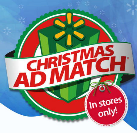 Christmas Ad Match at Walmart