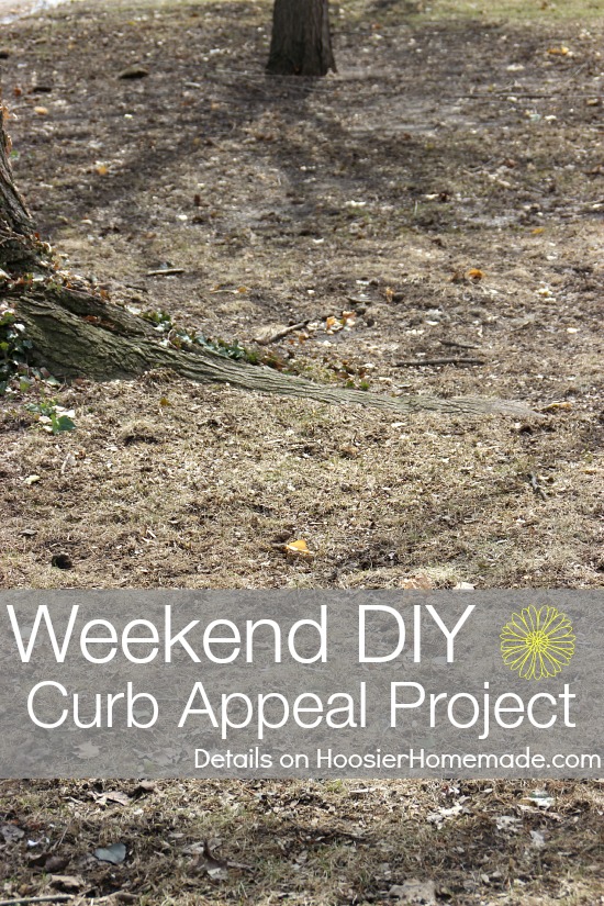 Weekend DIY Curb Appeal Project | Details on HoosierHomemade.com