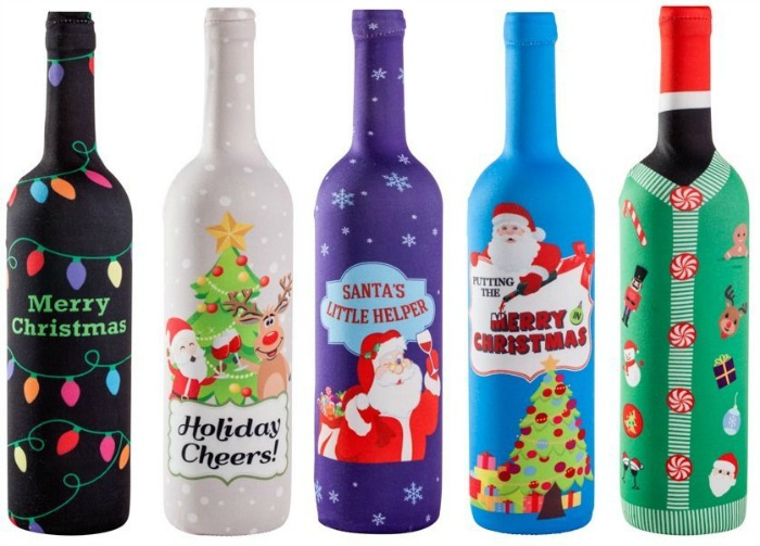 Wine Bottle Holiday Covers