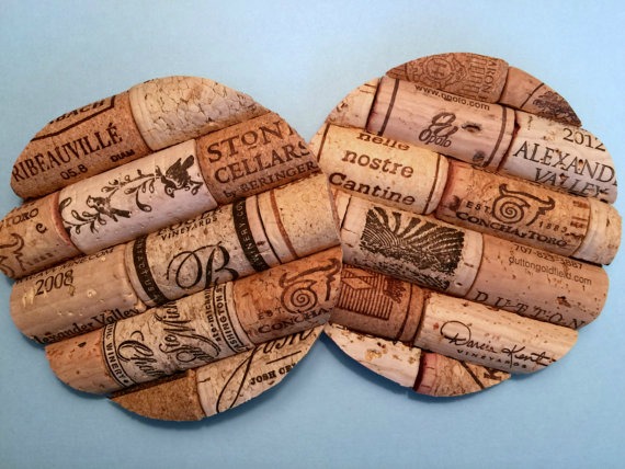 Wine Cork Coasters