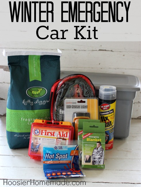 Earthquake Emergency Preparedness Kit List Winter Emergency Car Kit