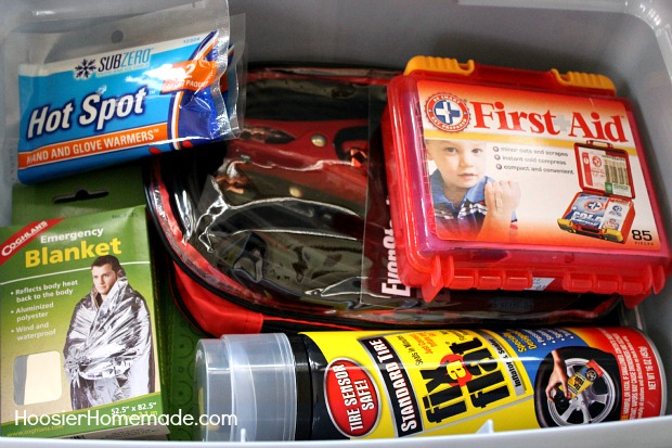Winter Emergency Car Kit - Hoosier Homemade