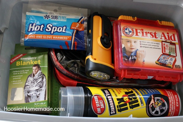 Winter car deals emergency kit