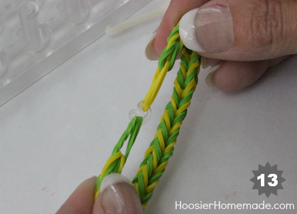 How to Make a Fishtail Bracelet | Instructions on HoosierHomemade.com