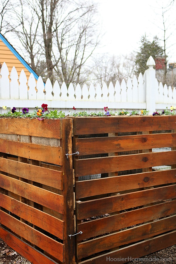 compost bin plans using pallets