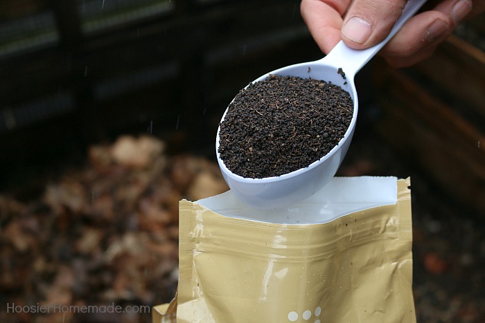 Add Compost Accelerator to the Compost Bin