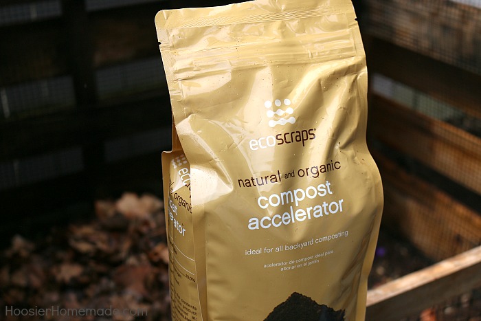 Add Compost Accelerator to the Compost Bin