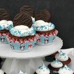 York Peppermint Pattie Cupcakes Recipe :: HoosierHomemade.com