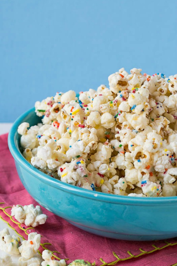 Cake Batter Popcorn