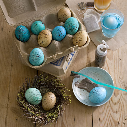 Speckled Easter Eggs