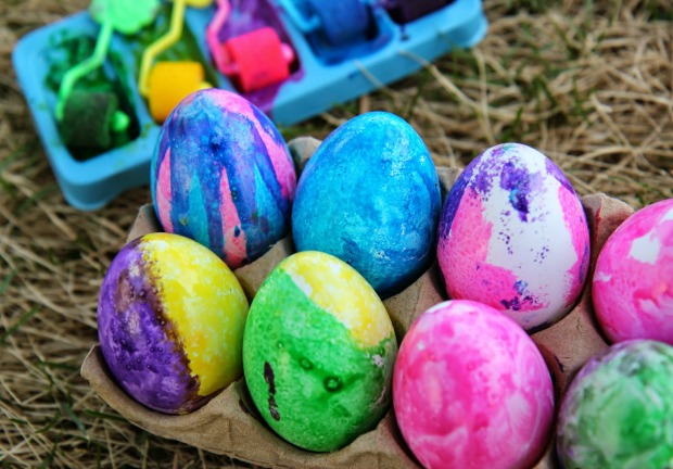 Decorated Easter eggs