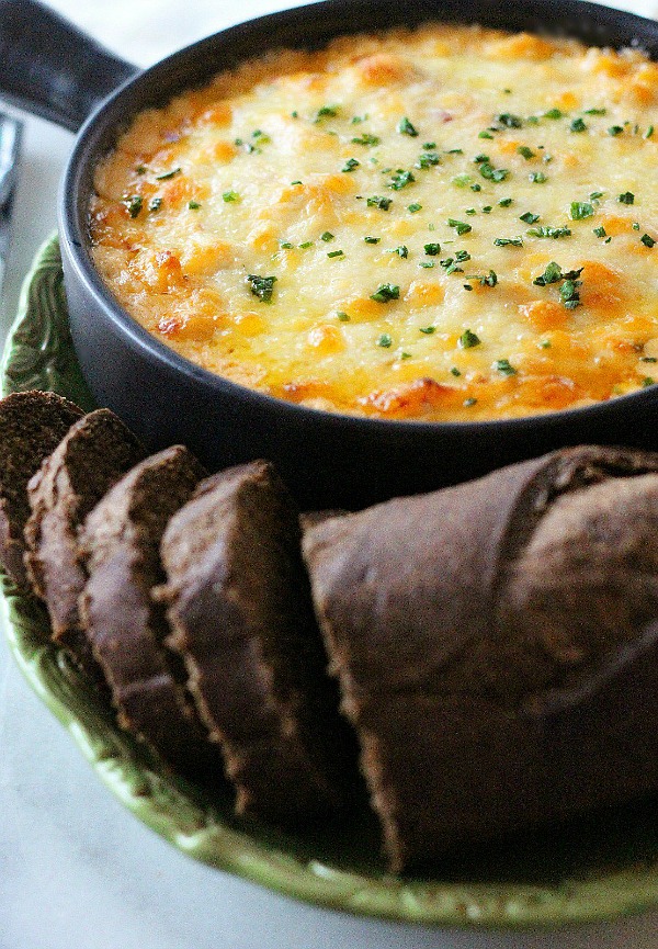 This Reuben dip is the perfect starter for your St. Patrick’s Day soiree. It combines all of the flavors of a classic Reuben sandwich and transforms them into a fabulously creamy dip. 