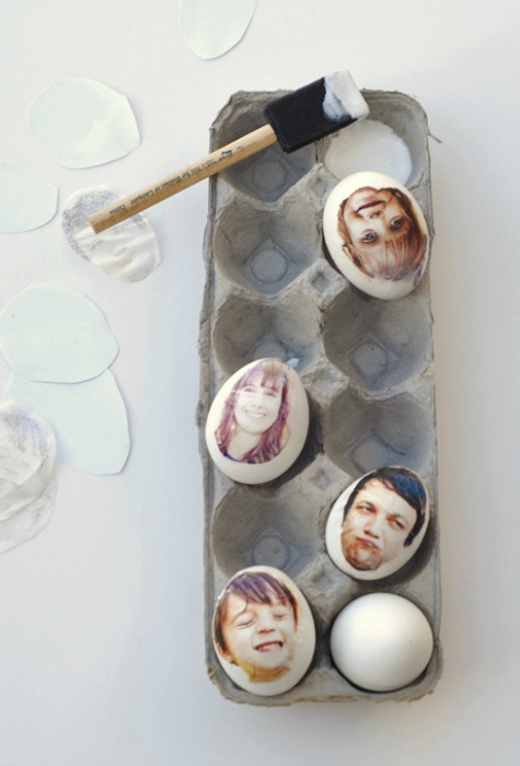 Photo Print Easter Eggs