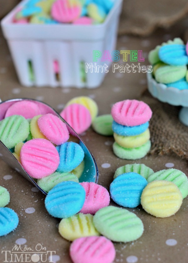 These easy to make Pastel Mint Patties are perfect for your Spring parties, bridal or baby showers, birthday parties and more! With just 6 ingredients, you can make this special treat! Be sure to save the recipe by pinning to your Recipe Board!