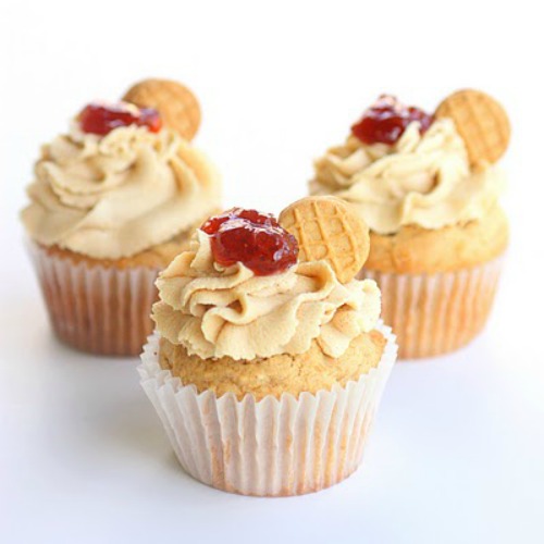 PB&J Cupcakes