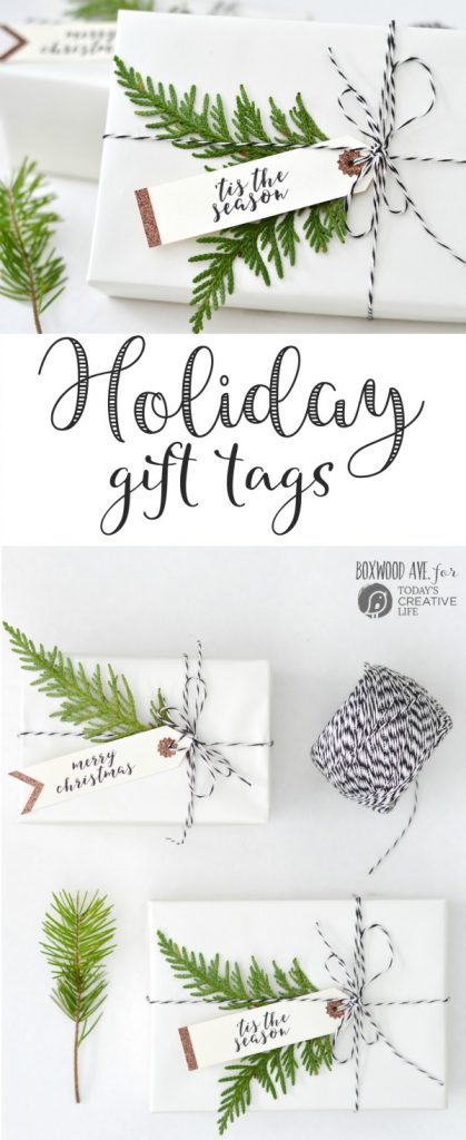 DIY Holiday Gift Tags