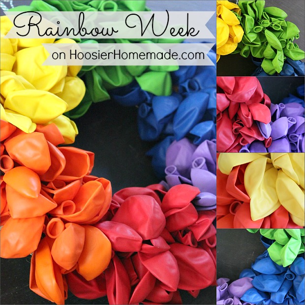 Rainbow Week on HoosierHomemade.com