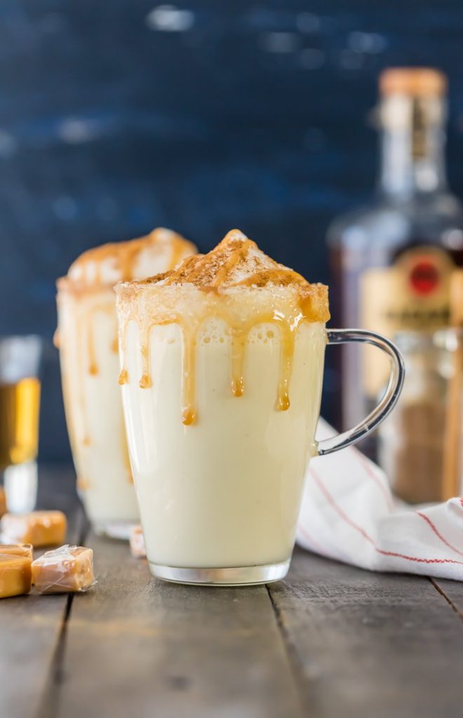 Salted Caramel Eggnog