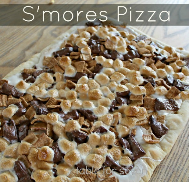 S'mores-pizza