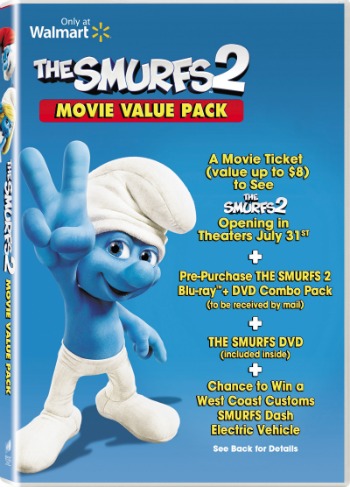 Smurfs 2 Movie Pack at Walmart
