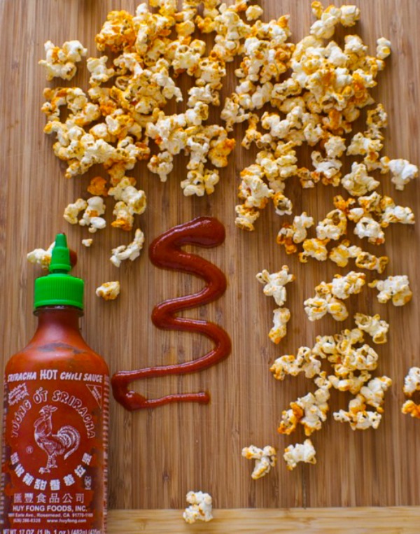 Sriracha Popcorn Recipe